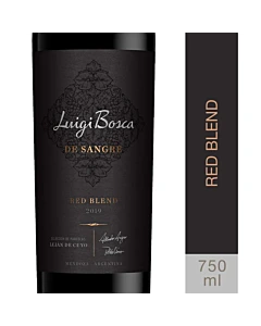 Vino Tinto Luigi Bosca De Sangre Blend Cabernet Sauvignon Syrah Merlot 750ml