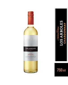 Vino Blanco Los Arboles Chardonnay 750 Ml