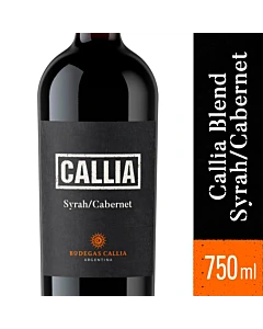 Vino Tinto Callia Blend Syrah Cabernet 750ml