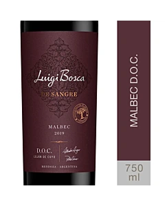 Vino Tinto Malbec D.O.C Luigi Bosca De Sangre 750ml
