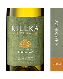 Vino Blanco Killka Chardonnay 750ml