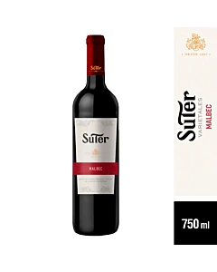 Vino Tinto Suter Malbec 750ml