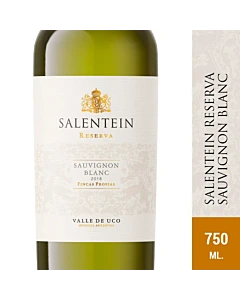Vino Blanco Salentein Reserva Sauvignon Blanc 750 Ml