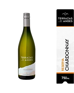 Vino Blanco Terrazas De Los Andes Reserva Chardonnay 750 Ml