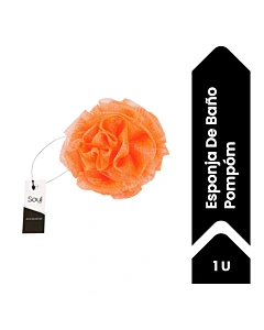 Esponja De Baño Pompon Soul Care 1 U
