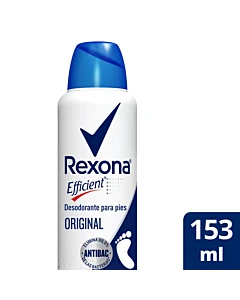 Desodorante Para Pies Rexona Efficient Origianl 153 Ml