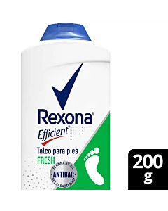 Talco Para Pies Rexona Efficient Fresh 200 G