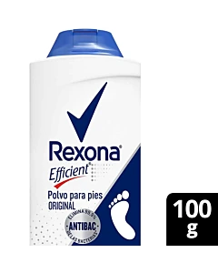 Talco Para Pies Rexona Efficient Original 100 G