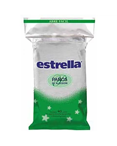 Paño Desmaquillante Estrella 40u