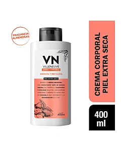 Crema Corporal Vielleneuve Piel Extra Seca 400 Cc.