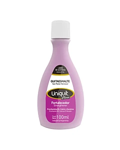 Quitaesmalte Uniquit Clean Fortalecedor 100 Ml