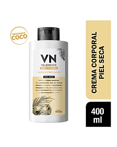 Crema Corporal Villeneuve Piel Seca 400 Cc.