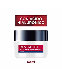 Crema Hid. L'Oreal Paris Revitalift Noche 50ml