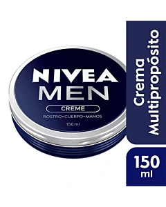 Crema Multipropósito Hidratante Nivea Men Creme Para Todo Tipo De Piel 150ml