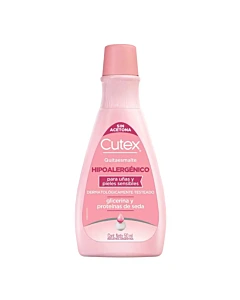 Quitaesmalte Cutex Hipoalegénico 50 Ml