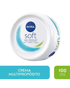 Crema Hidratante Intensiva Nivea Soft Para Uso Diario 100ml