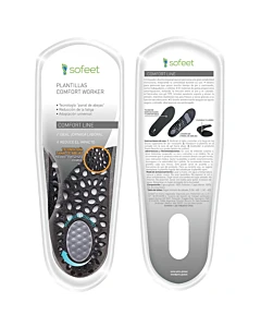 Plantilla Comfort Worker Sofeet Par Talle S