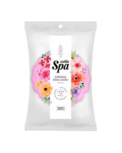 Esponja Estilo Spa Esponja Redonda 1 U