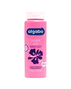 Desodorante En Polvo Algabo Suave 120 G