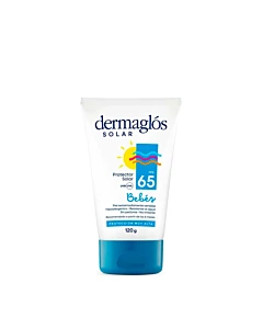 Protector Solar Bebés Dermaglós Fps65 Crema X120g