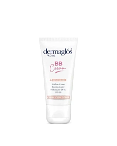 Crema Dermaglós Bb Cream Hidratante Color Tono Claro Fps30