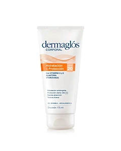 Emulsion Dermaglós Hidratación + Protección Fps20 X 175ml