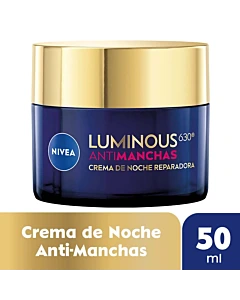 Crema Antimanchas De Noche Nivea Luminous630 Para Todo Tipo De Piel 50ml