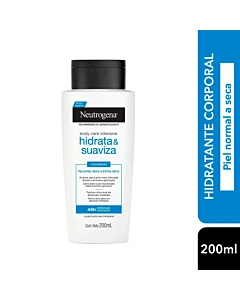 Crema Corporal Neutrogena Body Care Intensive Hidrata & Suaviza X 200 Ml.
