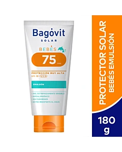 Protector Solar Emulsión Bagóvit Solar Fps 75 180gr