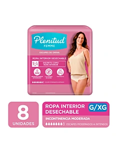 Ropa Interior Plenitud Femme G/Xg 8un