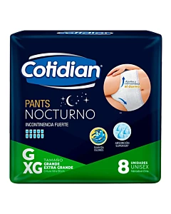 Ropa Interior Cotidian Pants Nocturnos Talle Gxg 8 U
