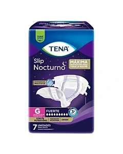 Pañales Para Adulto Tena Slip Nocturno Talle G 7 U