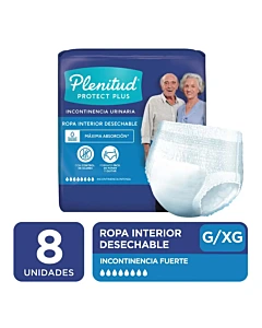 Ropa Interior Plenitud Protect Plus G/Xg 8un