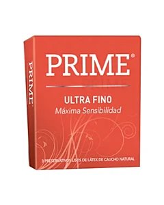 Preservativo Prime Ultra Fino 3un