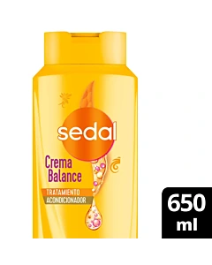 Acondicionador Sedal Crema Balance 650ml