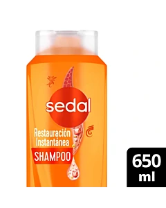 Shampoo Sedal Restauración Instantánea 650ml