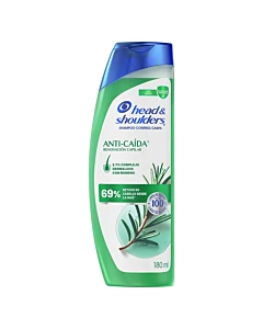 Shampoo Head & Shoulders Anti Caída Renovación Capilar 180 Ml