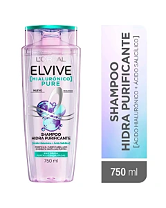 Shampoo Elvive Hialuronico Pure 750ml