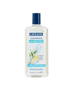 Shampoo Limpieza Profunda Ph Neutro Capilatis 410ml