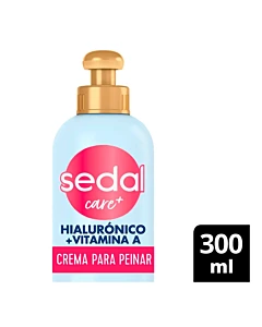 Crema Para Peinar Sedal Acido Hialurónico Y Vitamina A 300 Ml