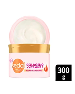 Máscara Capilar Sedal Colágeno Y Vitamina C 300 G