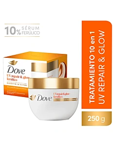 Máscara Capilar Dove Uv Repair & Glow 250 G