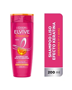 Shampoo Elvive Dream Liso 200ml