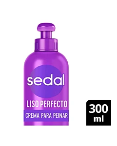 Crema Para Peinar Sedal Liso Perfecto 300 Ml