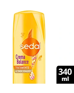 Acondicionador Sedal Crema Balance 340ml
