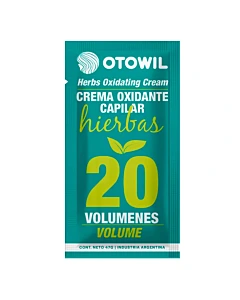 Crema Oxidante Otowil Hierbas 20vol 50g