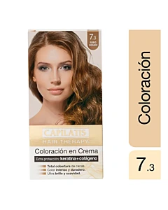 Coloración Capilatis Rubio Dorado 7.3