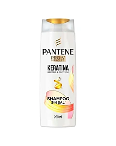 Shampoo Pantene Con Keratina 200 Cc.