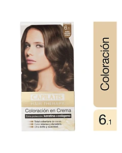 Coloración Capilatis Rubio Oscuro Ceniza Nº 6.1