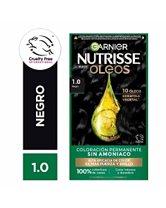 Kit Tintura Perm. Nutrisse Oleos 1.0 Negro